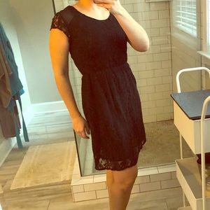3/$20 Black lace dress